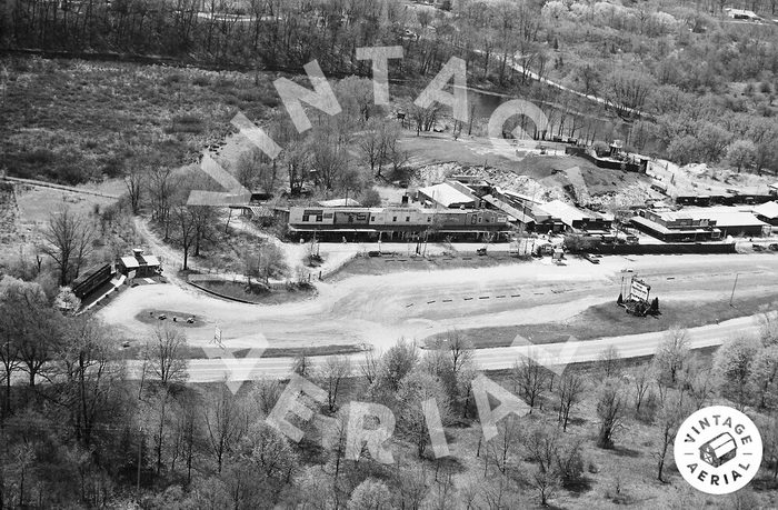 Stagecoach Stop - Aerial From 1970S